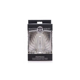 Master Series PeepHole Clear Hollow Anal Plug Small Butt Plugs
